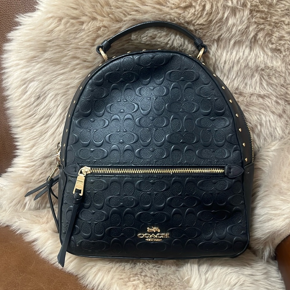 Coach backpack purse